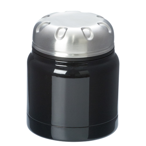 ステンレスフードポット(シンプル)(320ml)(黒)