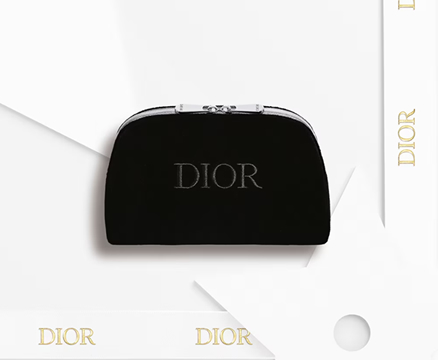 Diorのオリジナルノベルティポーチ