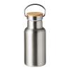 ウッドキャップ・ステンレスボトル(350ml)(シルバー)
