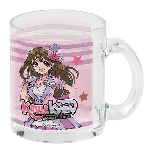 昇華転写対応グラスマグ(300ml)クリア