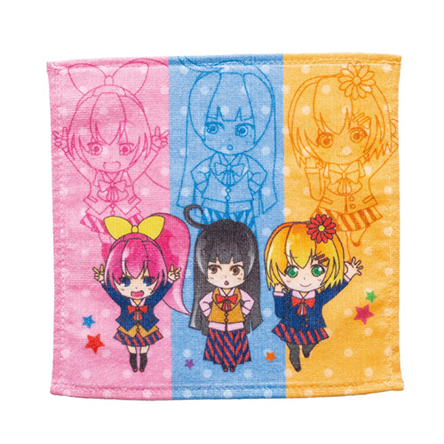 コットンタオルハンカチS(四角ヘム)　