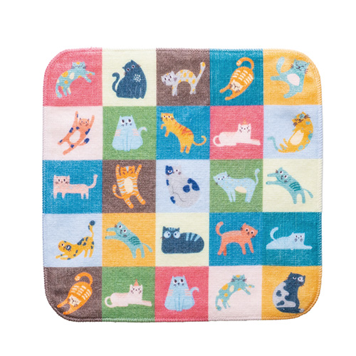 コットンタオルハンカチS(角丸)